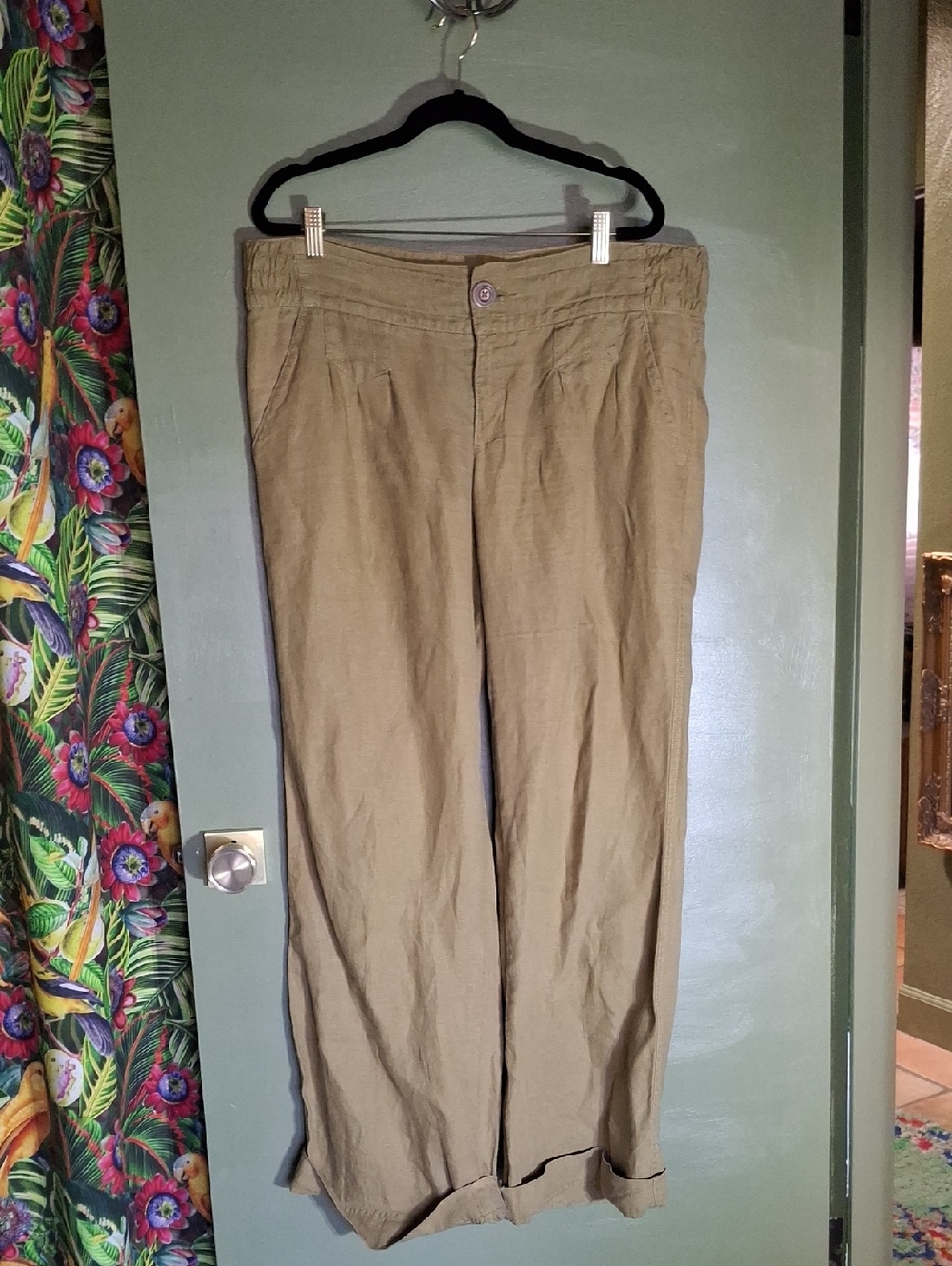 Athleta Womens Linen Pants